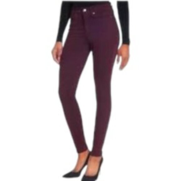Good American Burgundy Good Legs Jeans 26 - Picture 1 of 4